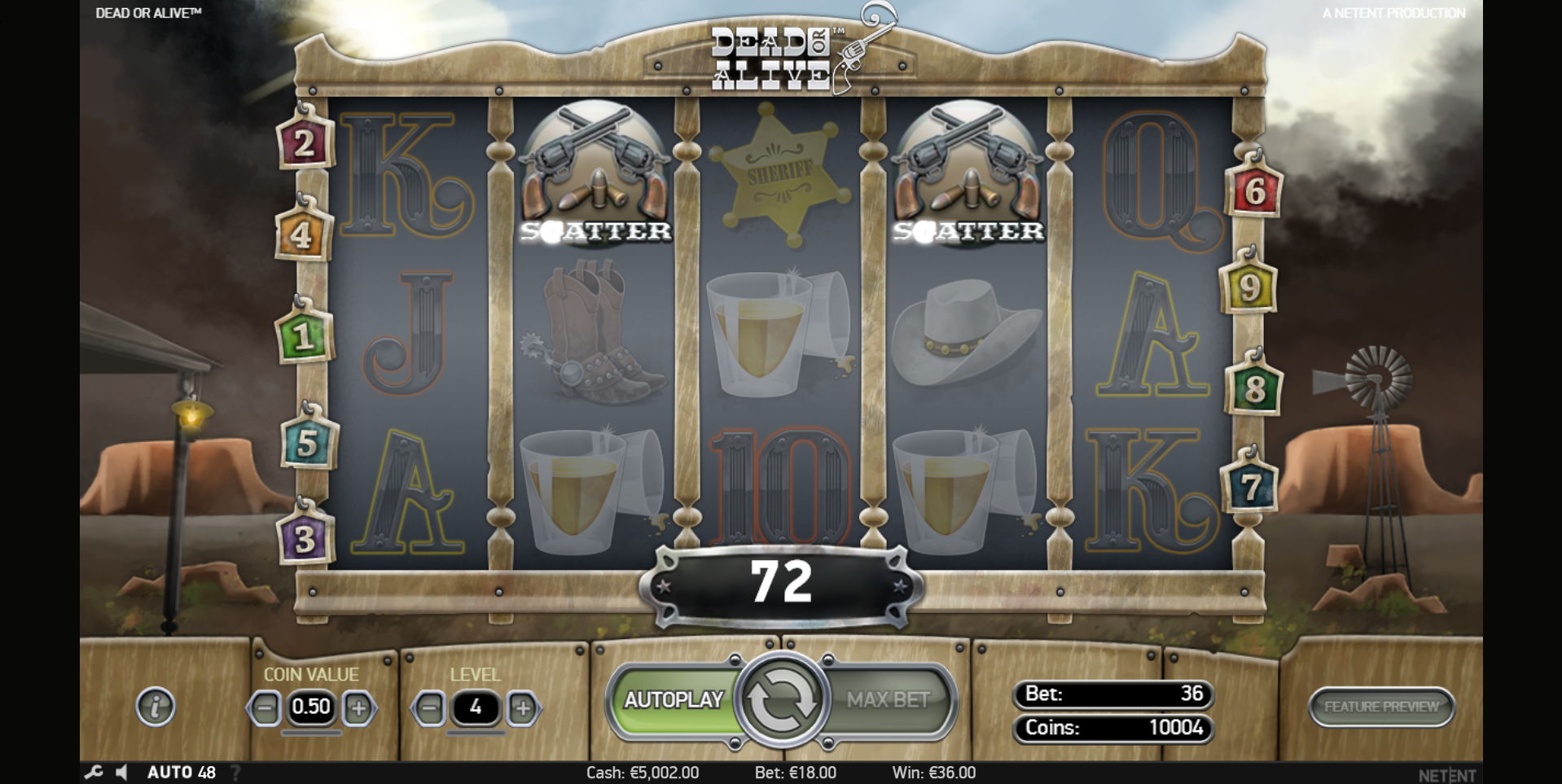 Dead-or-Alive-slot