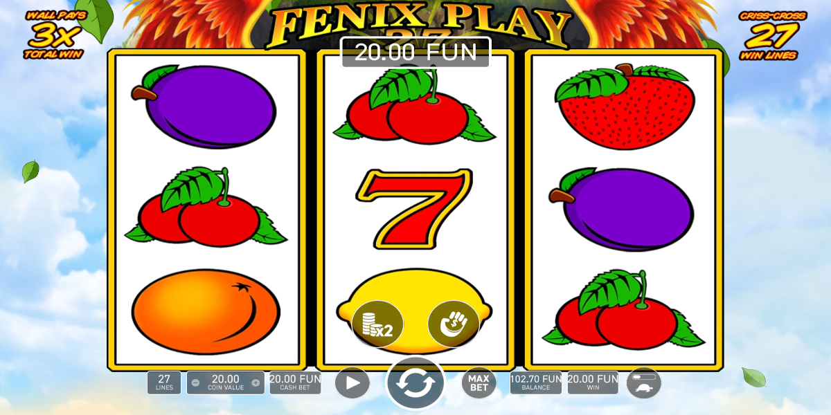 Fenix Play 27 slot game Gameplay Win