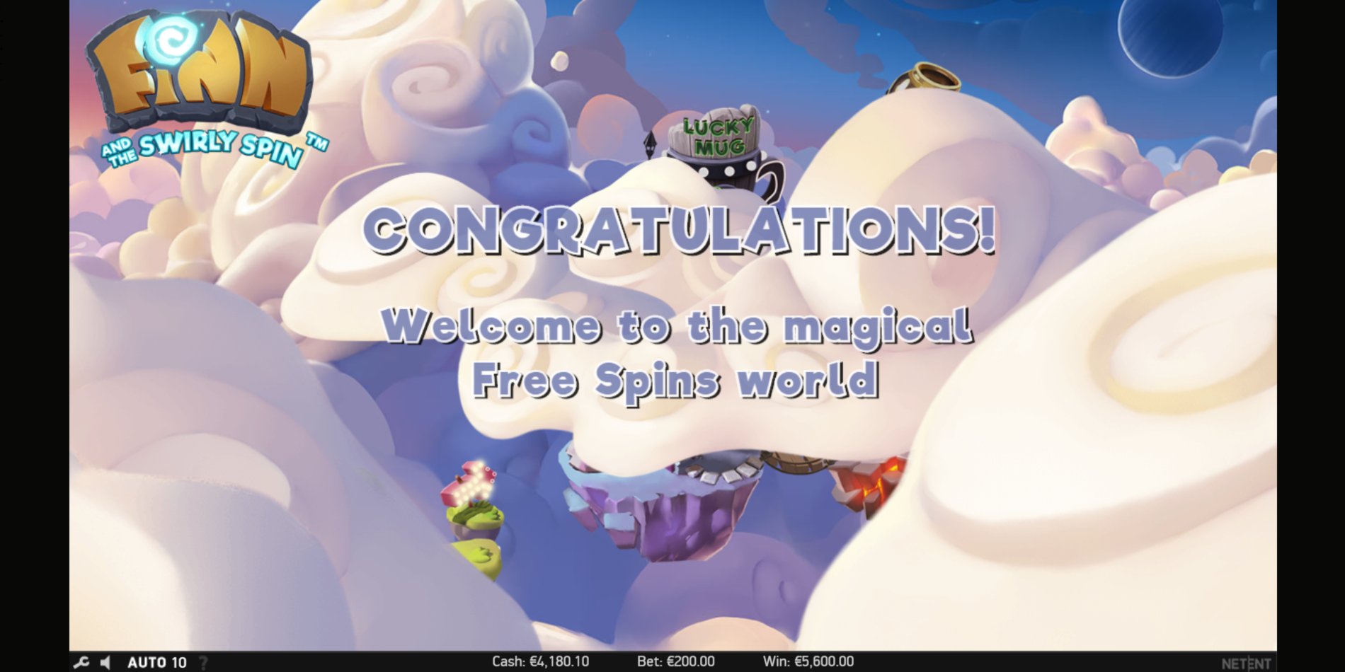 Finn And The Swirly Spin slot game Free Spins Game