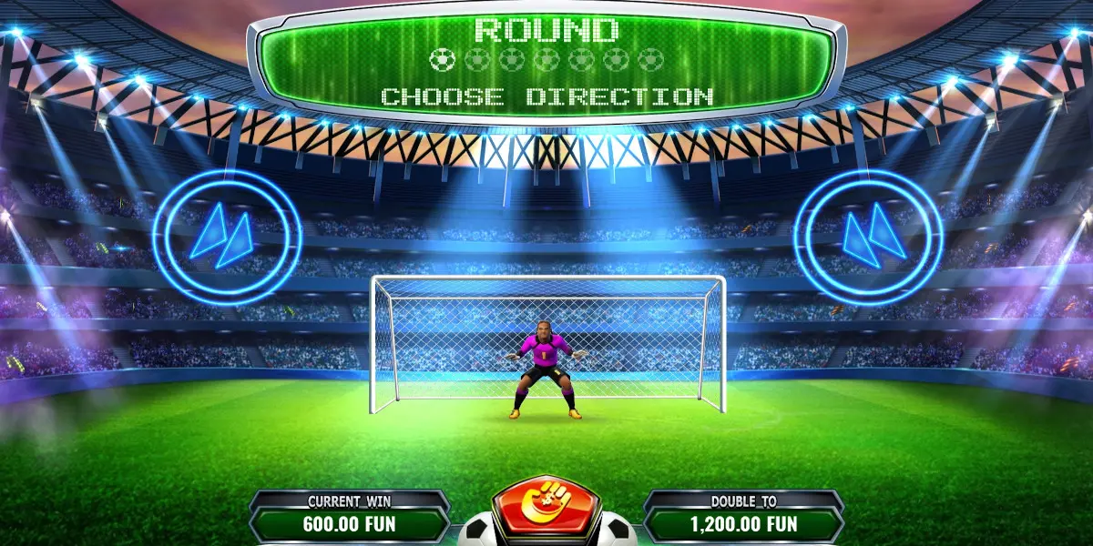 Football Mania Deluxe slot game Fun to Play Gamble feature