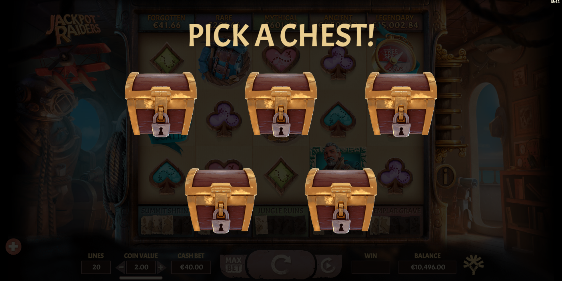 Jackpot Raiders slot game Bonus game