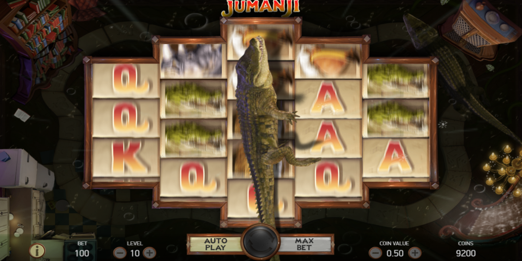 NetEnt casino slot Jumanji is full of special effects - Fun to play