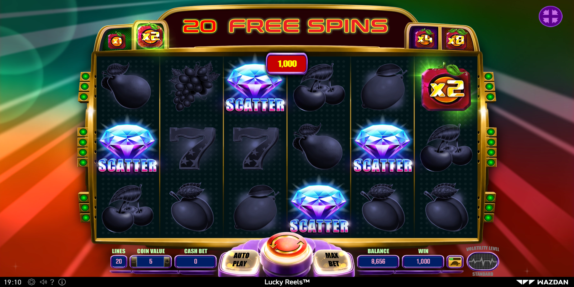 Lucky Reels slot game Gameplay Scatter Symbols Big Win and Free Spins Lucky Reels slot game Gameplay Scatter Symbols Big Win and Free Spins data-lazy-srcset=