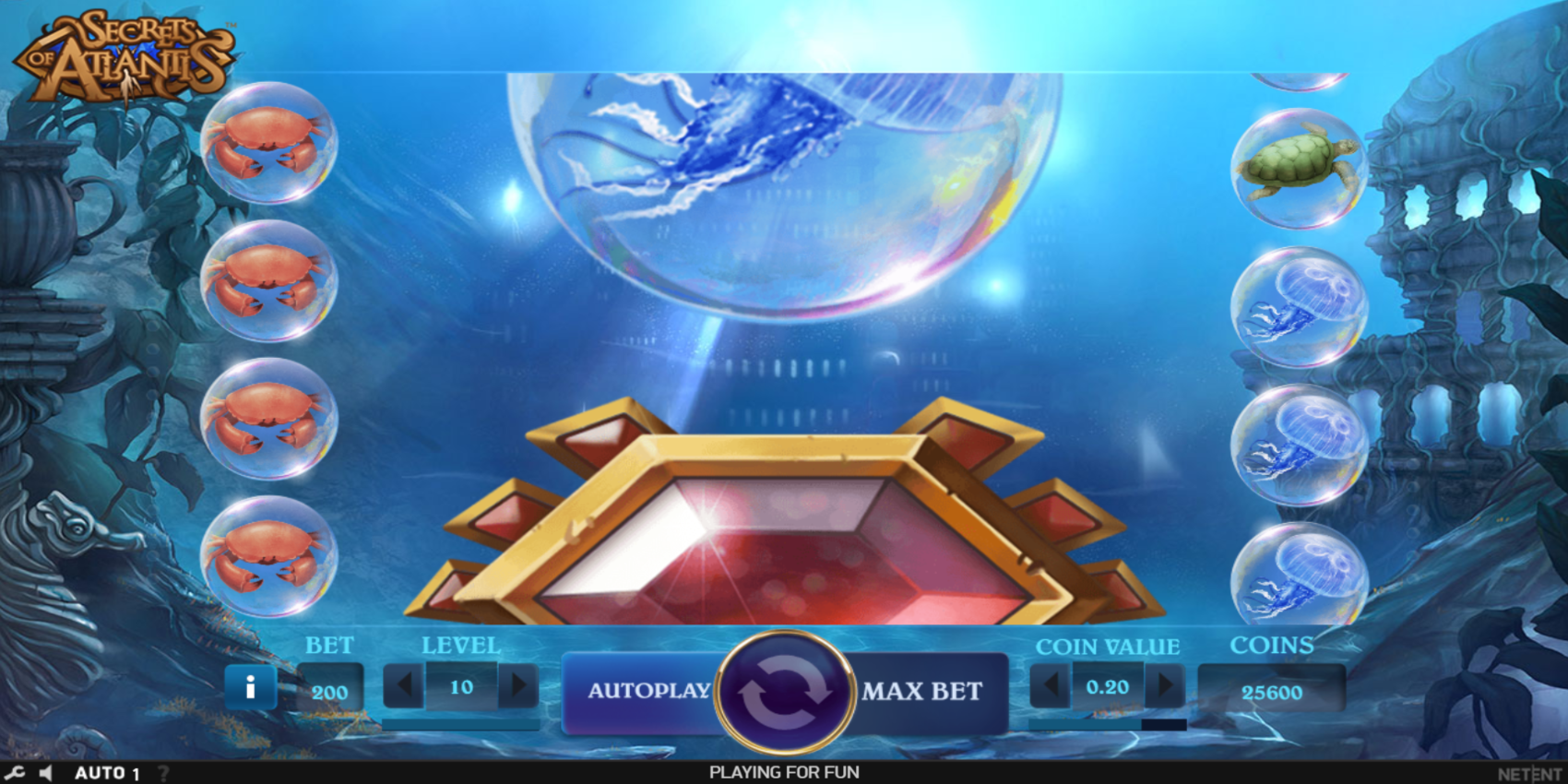 Secrets of Atlantis slot game Big Colossus
