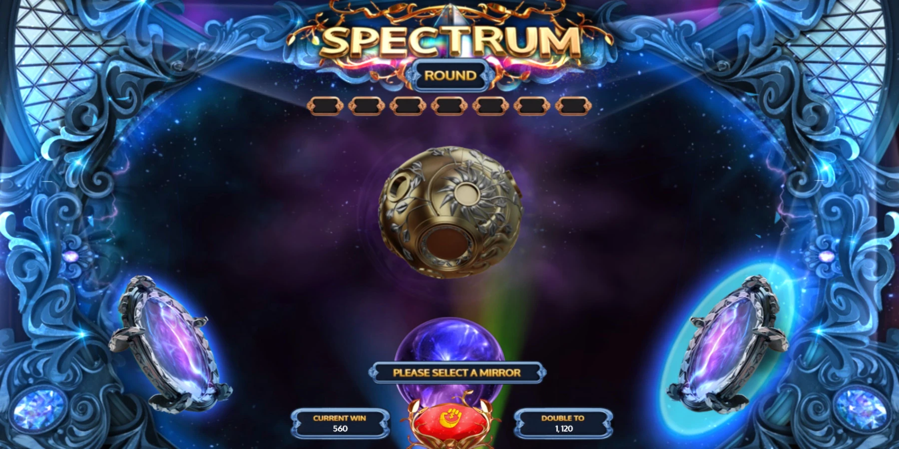 Spectrum slot game Gamble feature Bonus Game