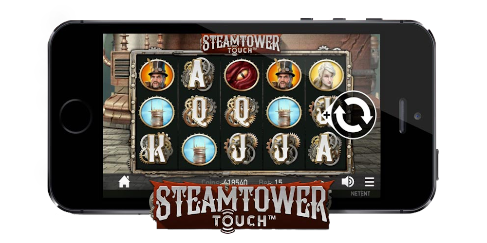 Steam Tower slot game Compatible for mobile devices