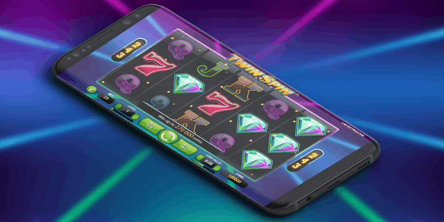Twin Spin slot game Compatible for all mobile devices