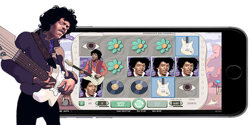 Jimi Hendrix slot game Lets play it on your mobile device