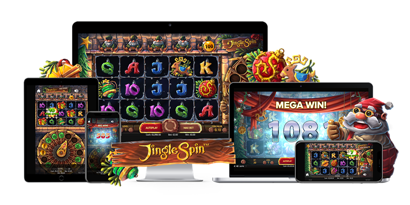 Jingle Spin slot game Compatible for all type devices