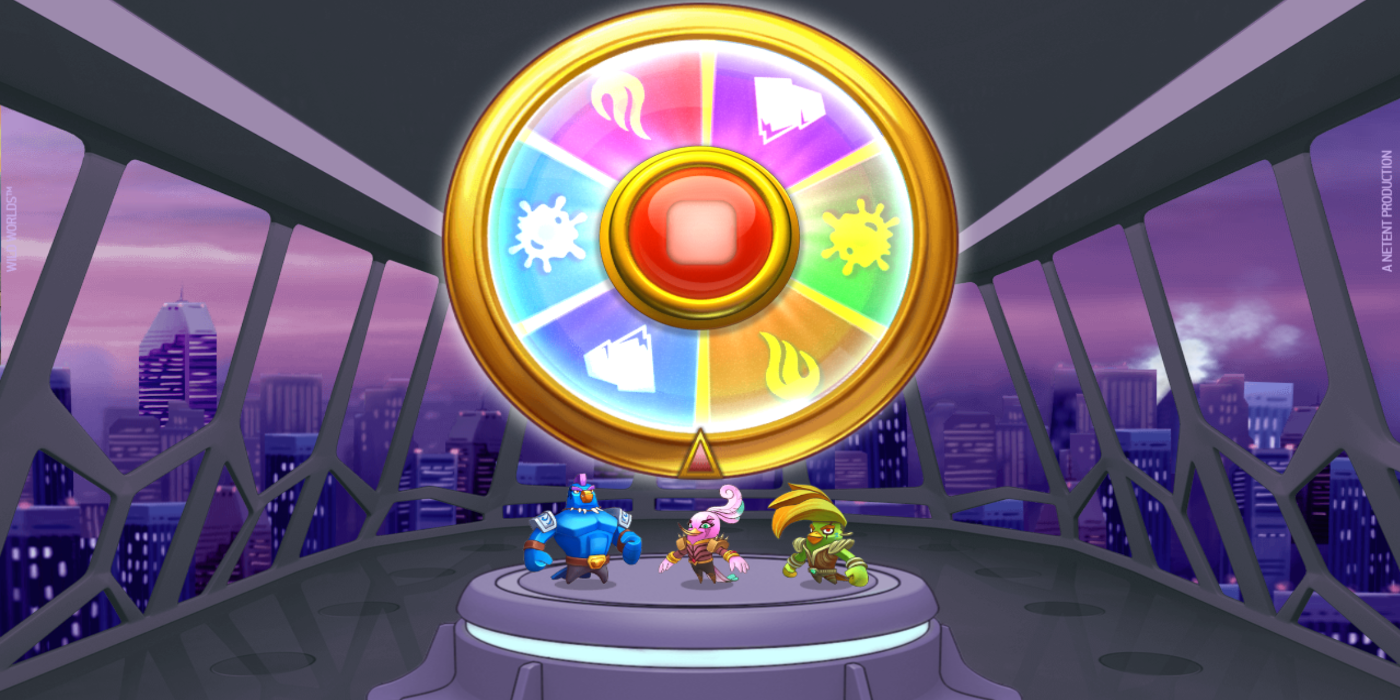 Wild Worlds slot game Free Spins Bonus game