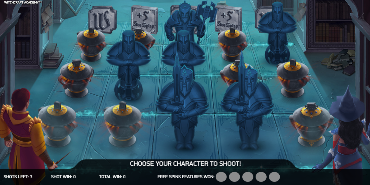 Witchcraft Academy slot game Bonus Symbols game