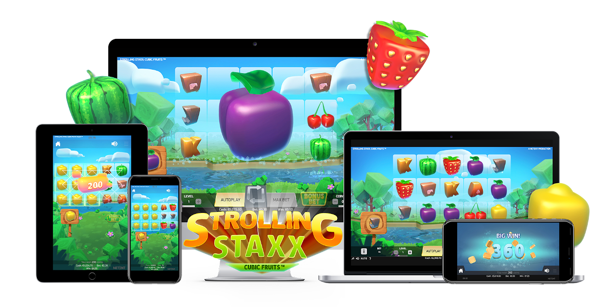 Strolling Staxx slot game Compatible for all type devices
