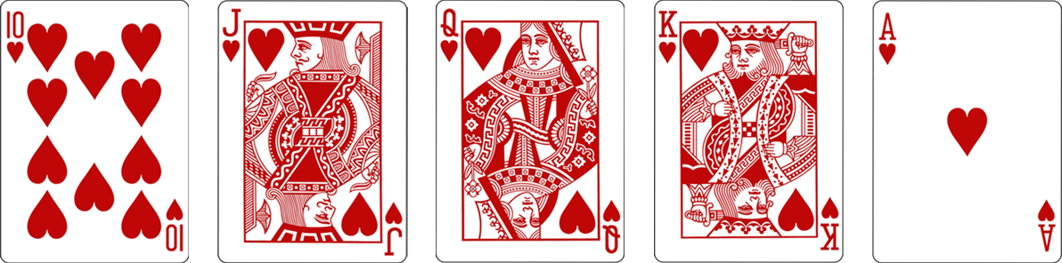 Casino holdem poker combinations Royal Flush