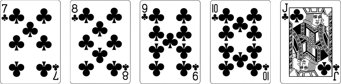 Holdem poker combinations Straight Flush