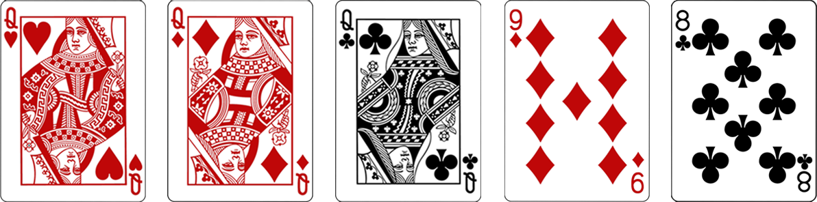 Holdem hands Three of a kind