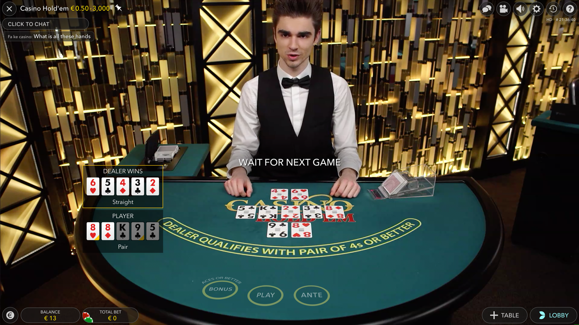 Live casino hold'em poker casino holdem tips five community cards on the table
