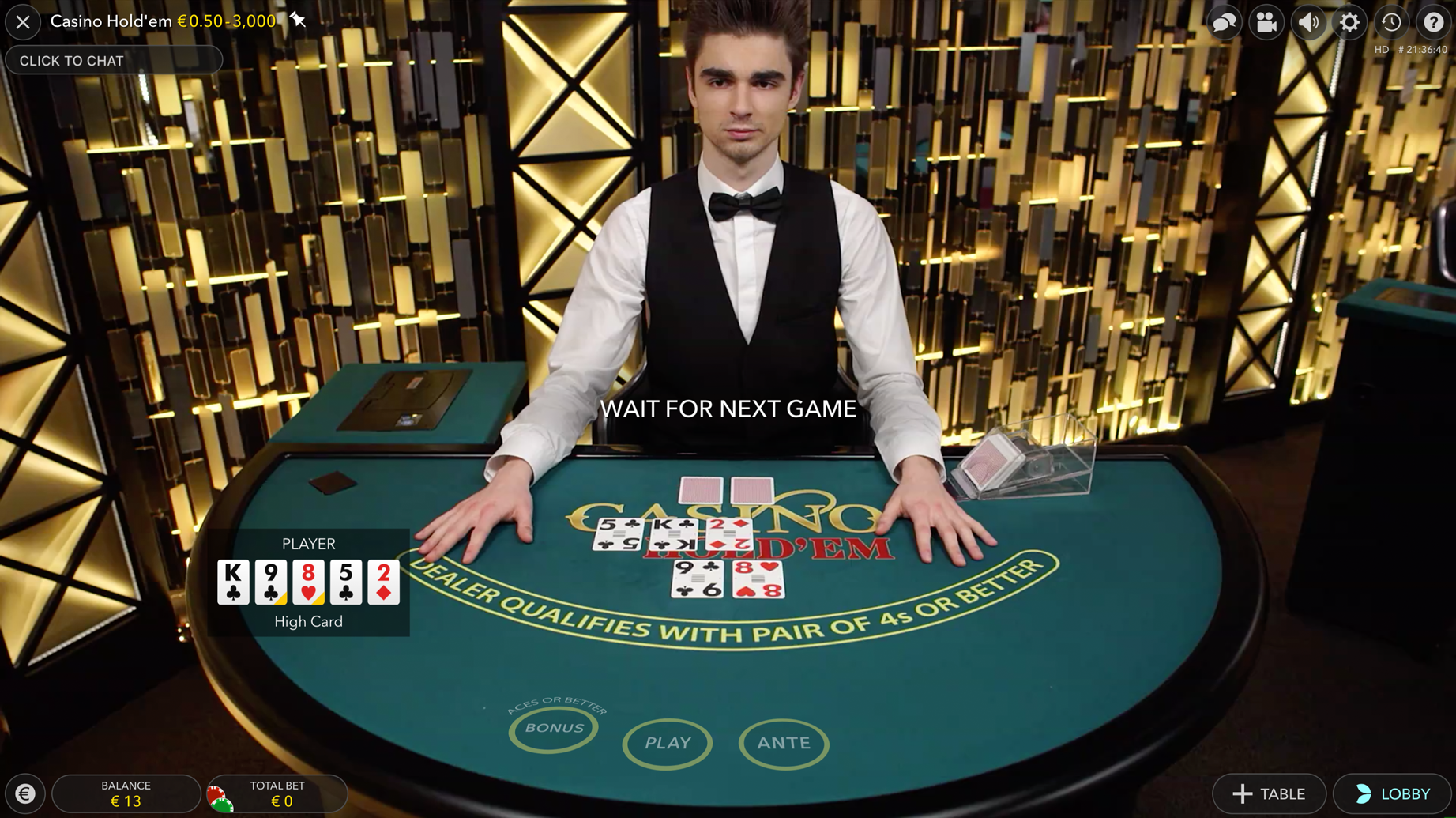 Live casino holdem poker rules two hole cards on the table