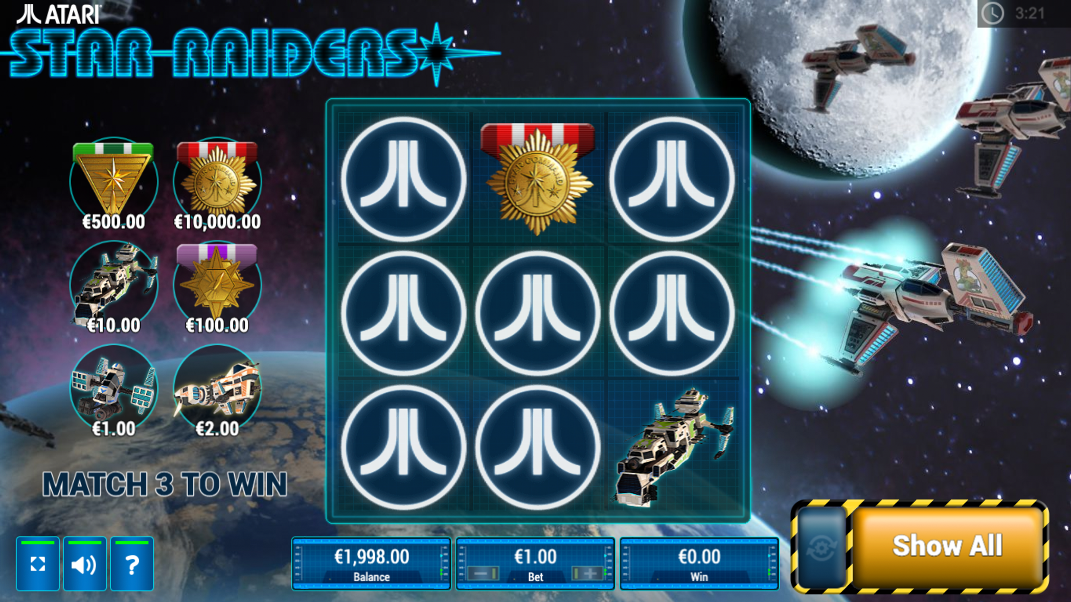 Best scratch card games Star Raiders with scratchcards online for real money