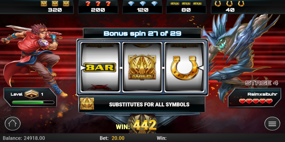 Cloud Quest casino slot game Bonus Round
