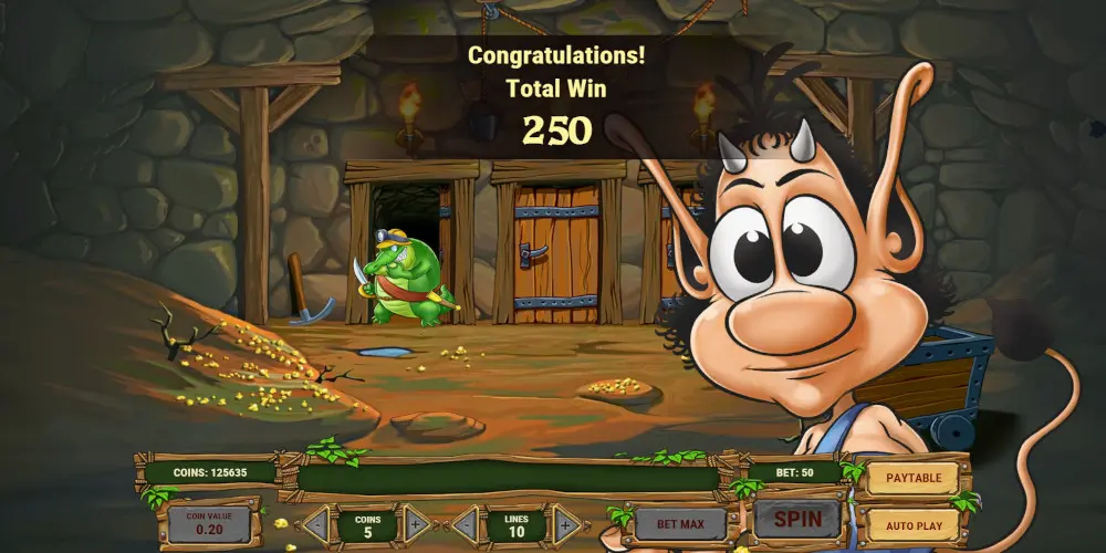 Hugo slot game Bonus game