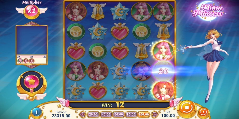 Moon Princess Free Play Slot Machine