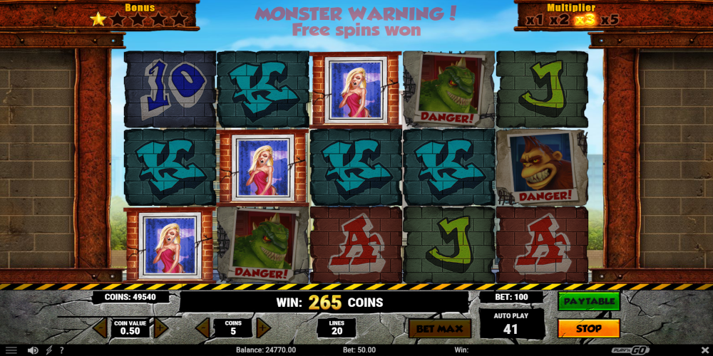 Rage to Riches slot game Scatter