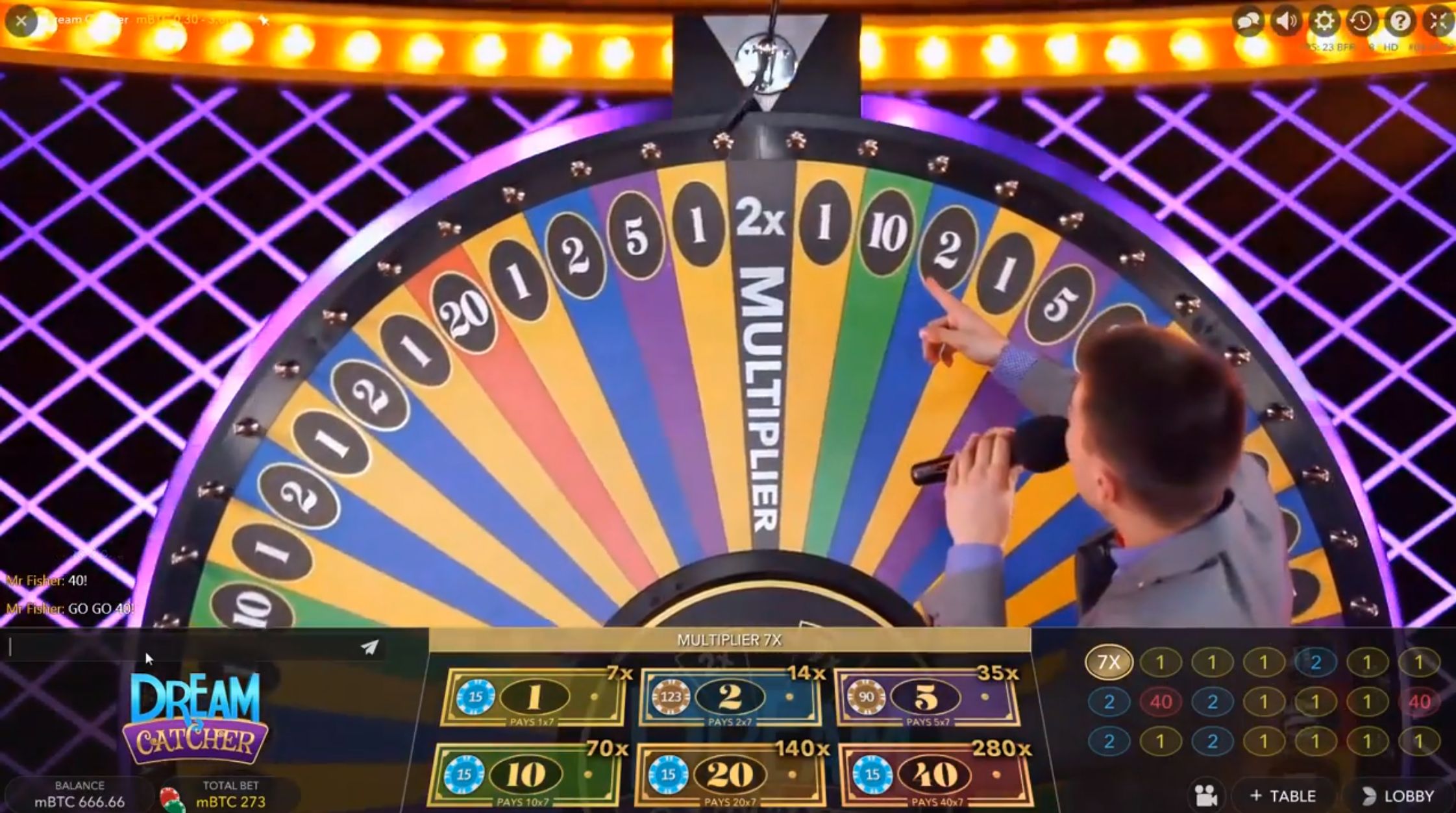 the big wheel casino game