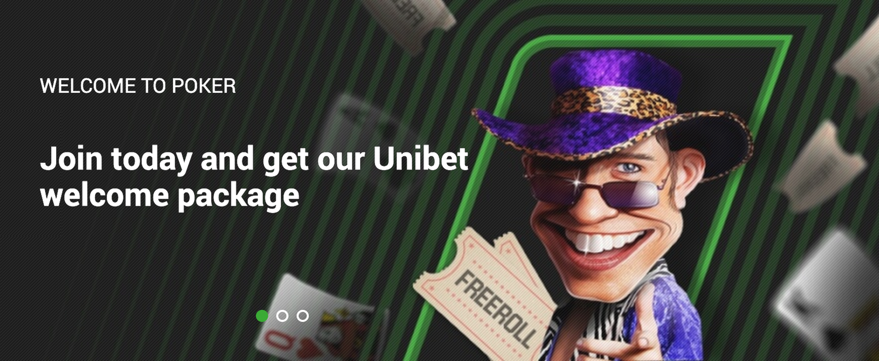 Online poker guide - Bonus hunters - Unibet casino welcome bonus