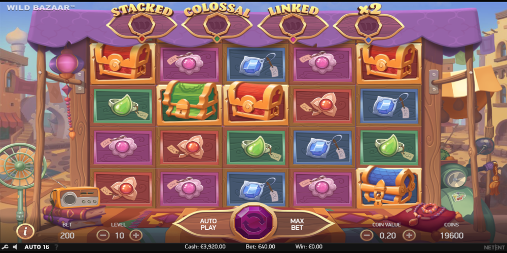 Wild Bazaar slot game GamePlay