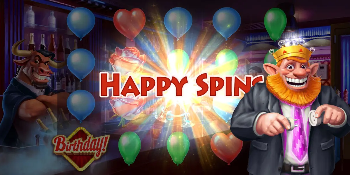 Birthday! slot game Happy Spins
