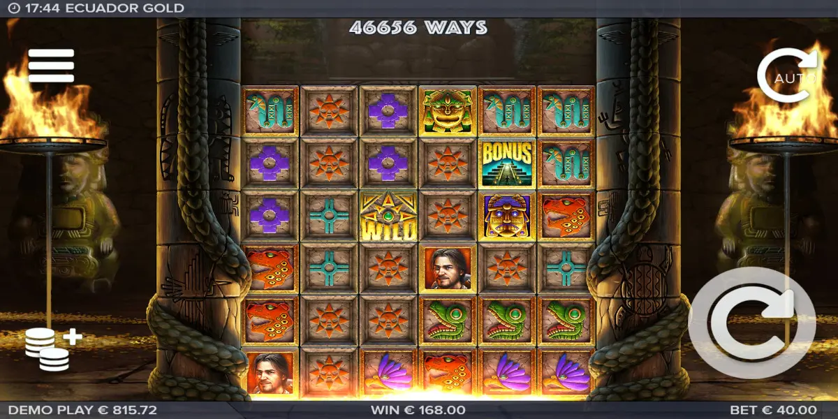Ecuador Gold slot game Expanding Paylines