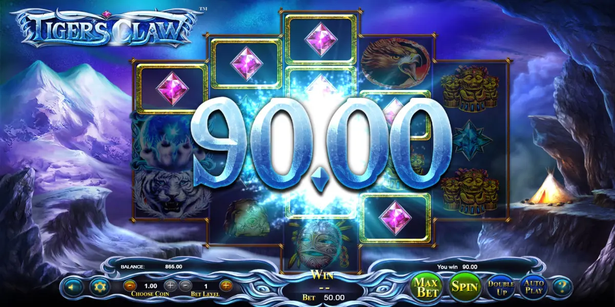 Tiger's Claw slot game Big Win