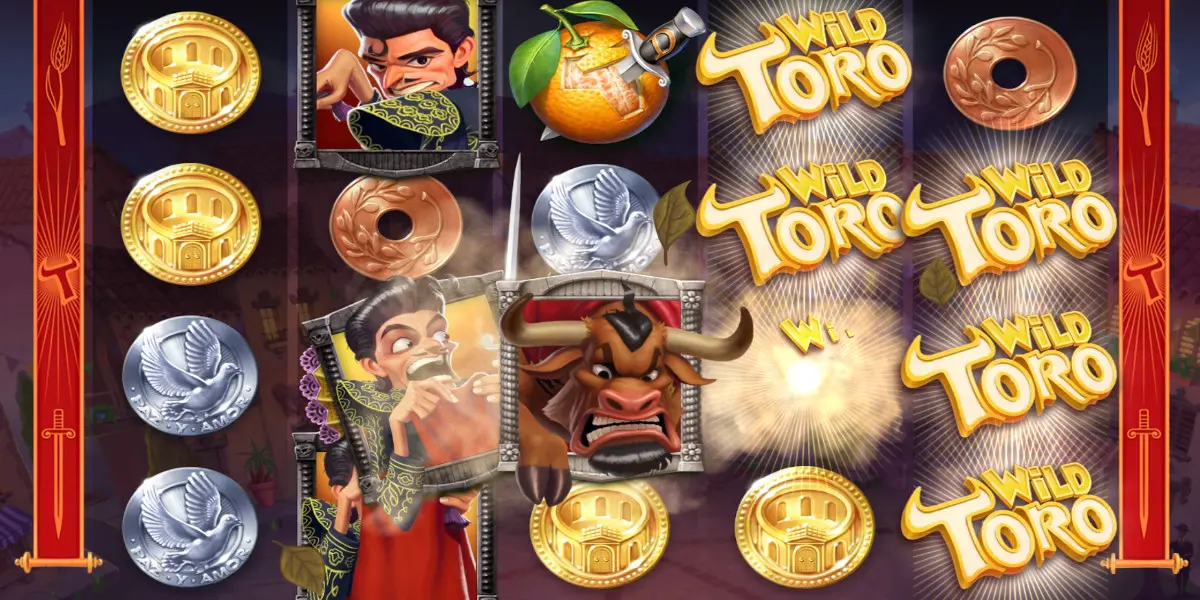 Wild Toro slot game Wild feature
