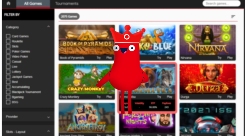 oshi online casino slots game providers
