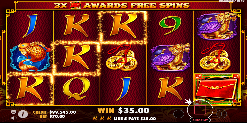 8 Dragons slot game GamePlay