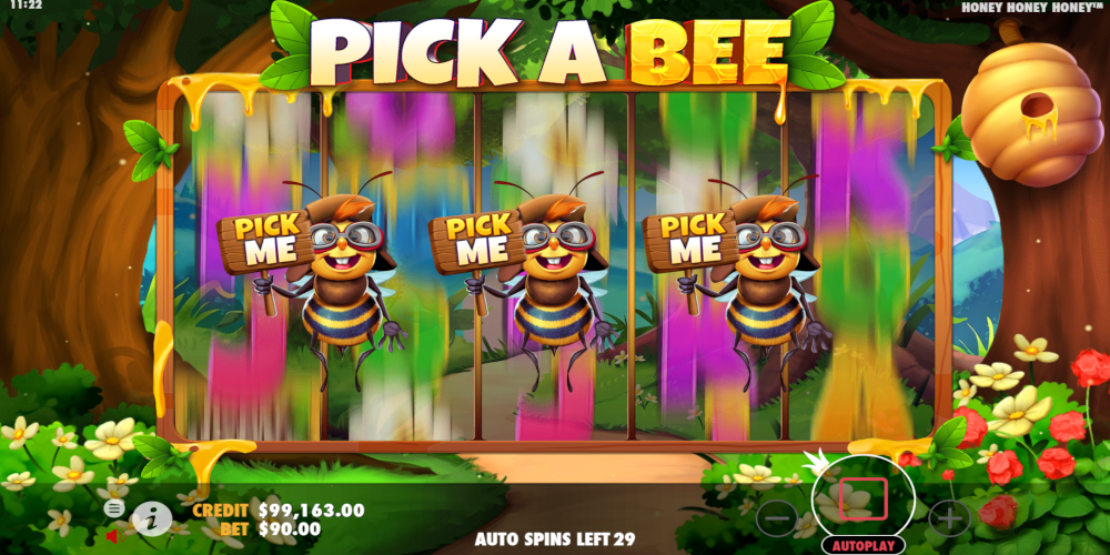 Honey honey honey slot game Bonus