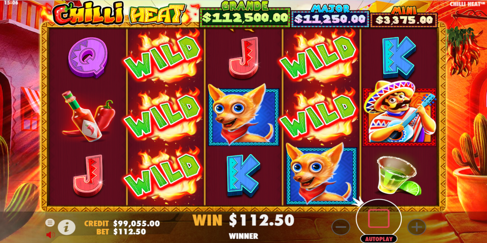 Chilli Heat casino game Wild