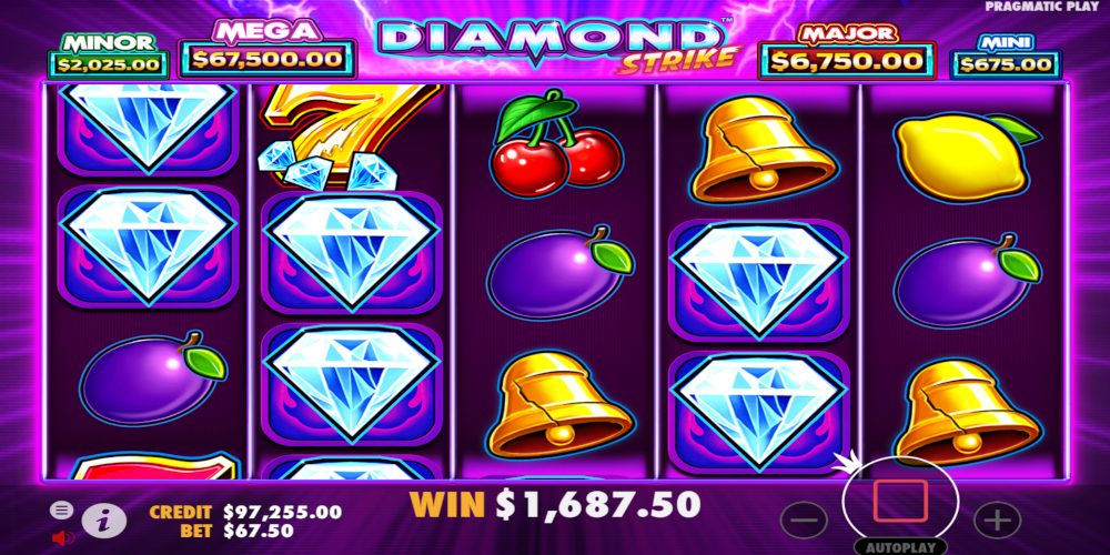 Diamond Strike slot game Win - Try Diamond Strike game free play in DEMO mode