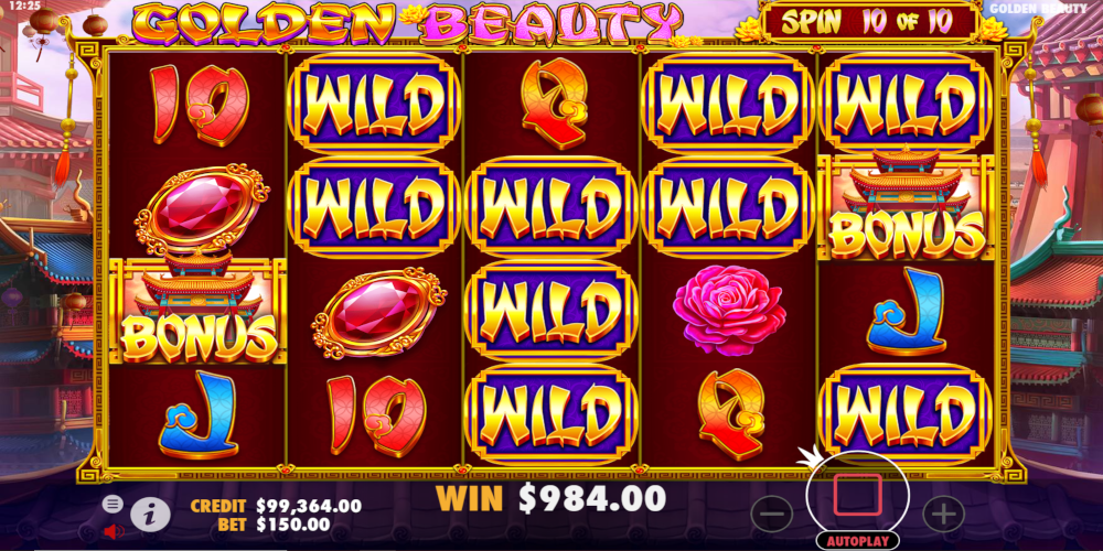 Golden Beauty slot game Wild