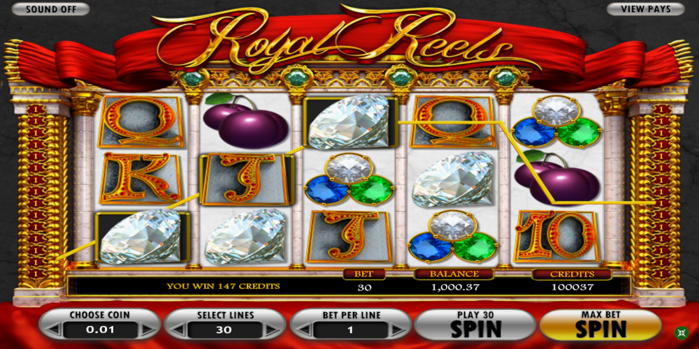 Royal Reels casino slot game Wild