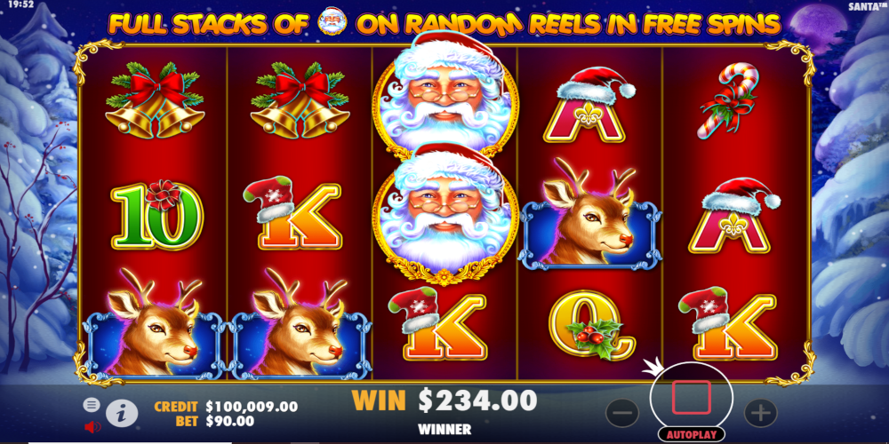 Santa casino game Wild