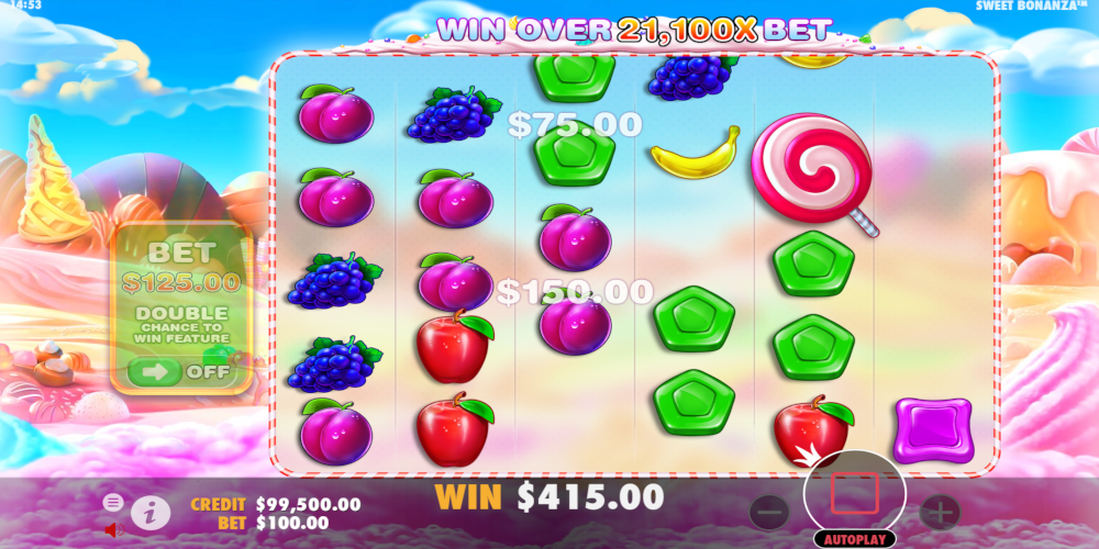 Free casino game slot Sweet Bonanza megaways - cluster game