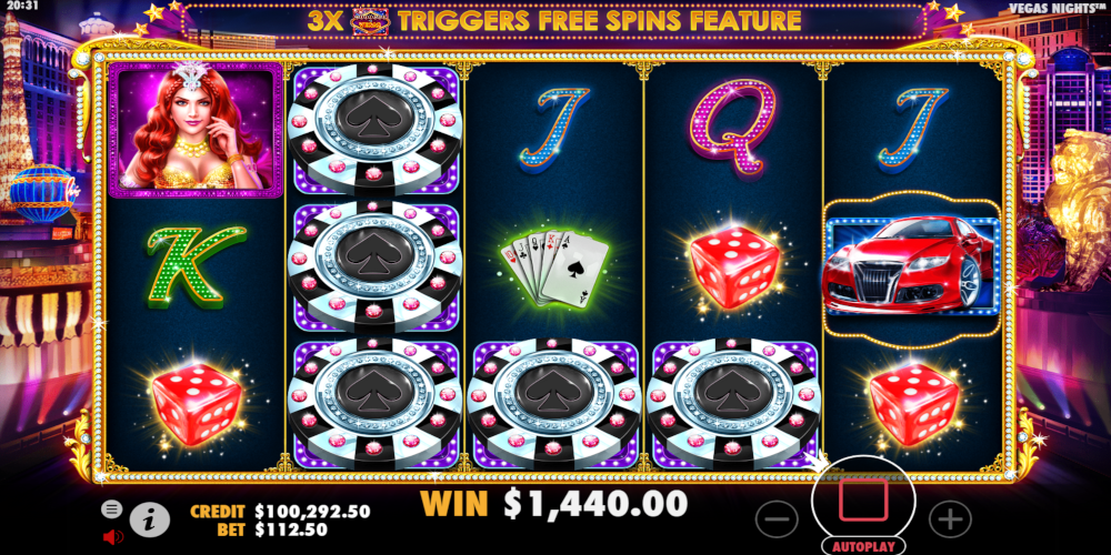 Vegas Nights Free Demo Slot With No Download Or Registration