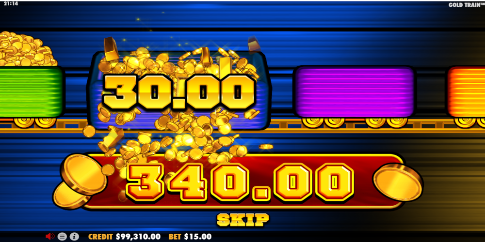 Gold Train slot game Bonus