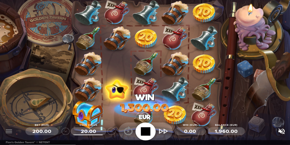 Finn's Golden Tavern slot game Wild