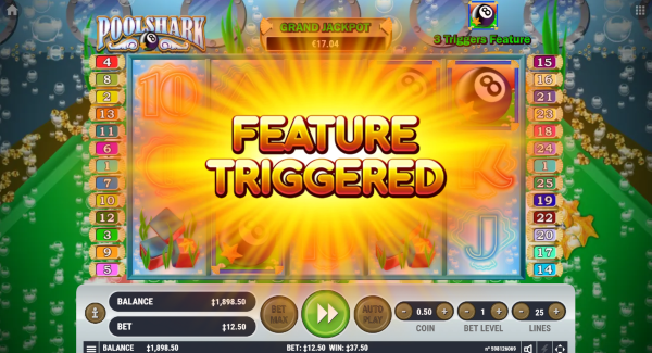 Pool Shark slot game Free spins