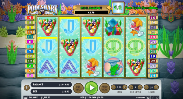 Pool Shark slot game Gameplay