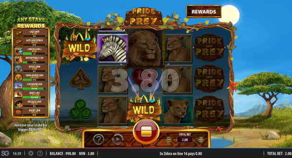 Pride and Prey slot game Wild