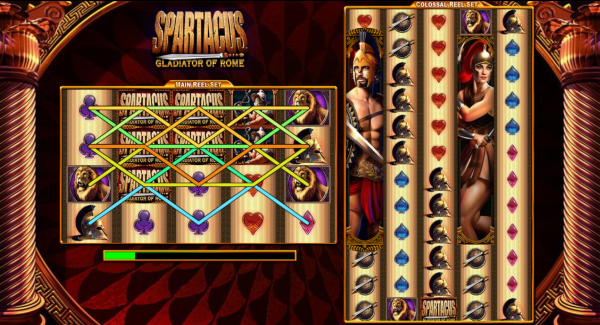 Spartacus, Gladiator of Rome slot game Gameplay