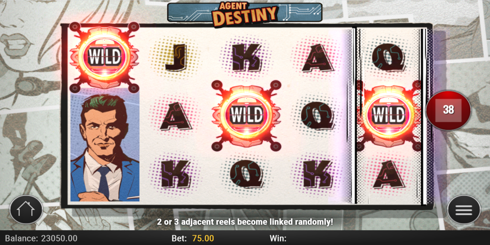 Agent Destiny slot game Wild
